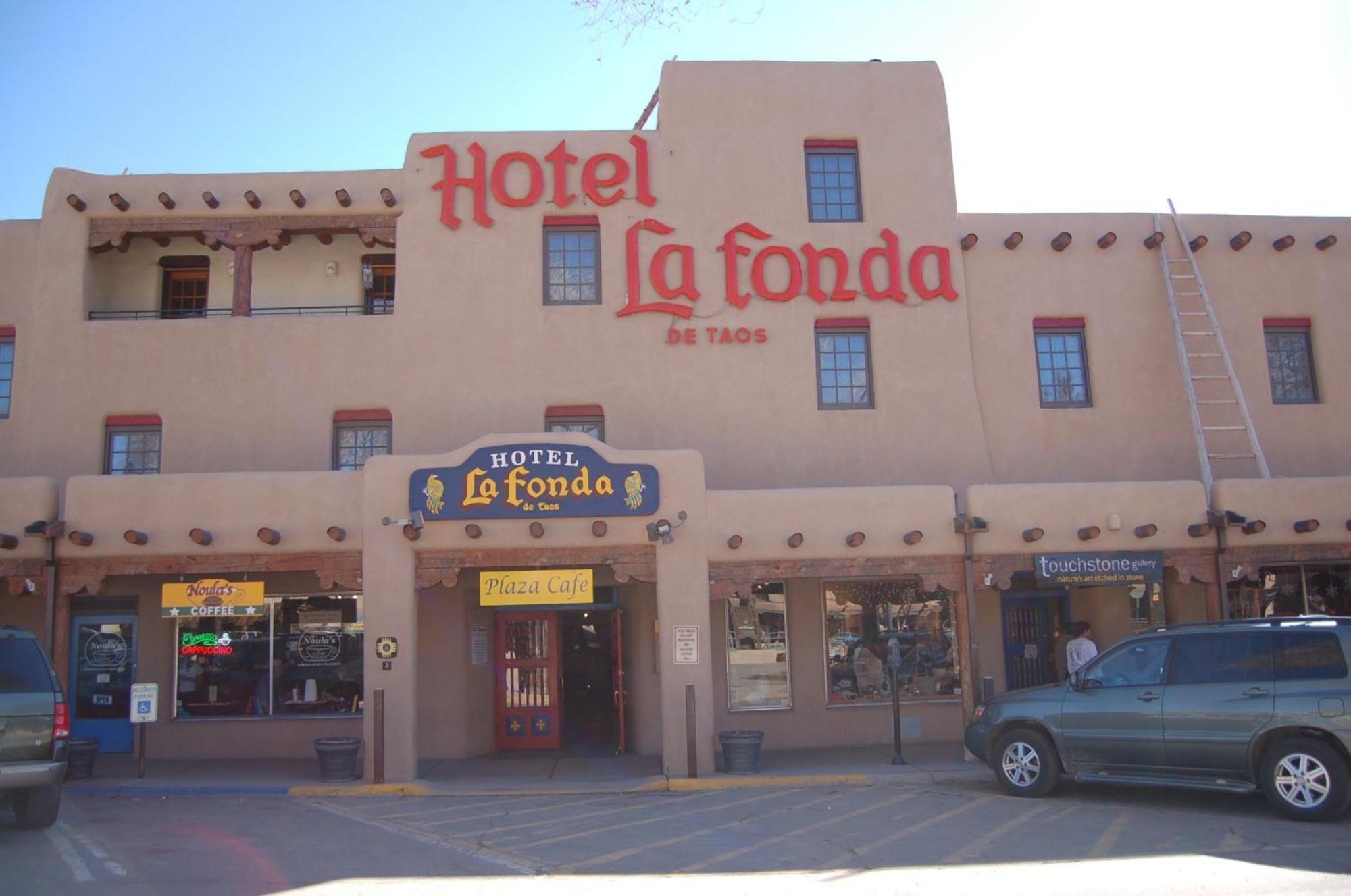 Hotel La Fonda De Taos Exteriör bild
